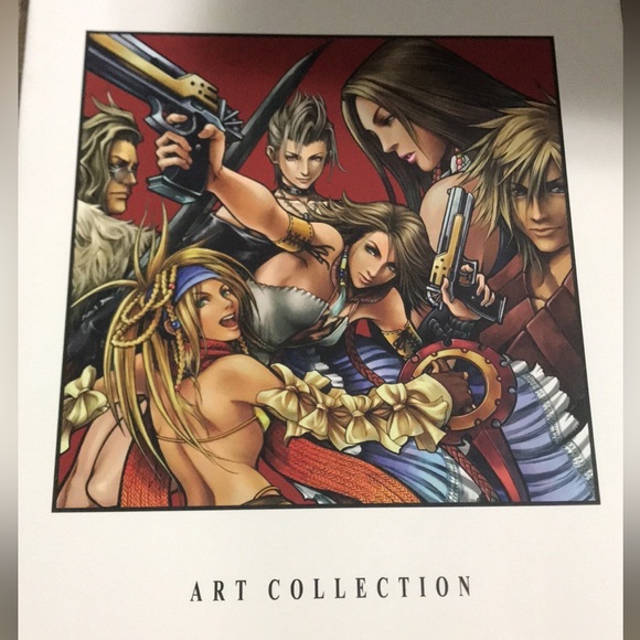 VINTAGE 2003 FINAL FANTASY X & X-2 ART COLLECTION BOOK - Picture 6 of 8